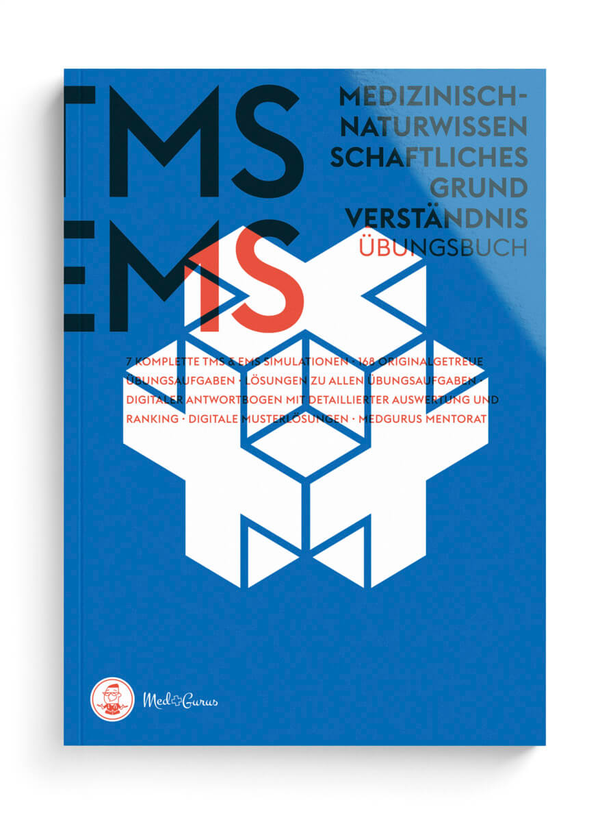 TMS & EMS Übungsbuch Medizinisch-naturwissenschaftliches Grundverständnis 2023 Cover